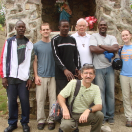 Staff and volunteers in Jeremie